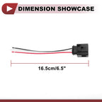 Wiring Harness for Audi A6/S8/Q3 (2009–2018) No. 4D0971993 3 Pin 18 Gauge