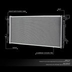 Aluminum Radiator for Ford Expedition F150 Mark Navigator (2011–2017) DPI 13226