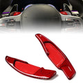 Red Carbon Fiber Shift Paddle Extensions for BMW 5/7 Series (2010–2023)
