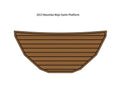 EVA Foam Swim Platform Step Pad for Moomba Mojo (2013)