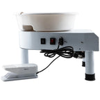 Stainless Steel 250W Plug Pottery Wheel for Ceramic Shaping Tool (—)