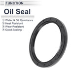 Set of 5 Oil Seal Rotary Shaft Seal Nitrile Rubber 72x90x8mm