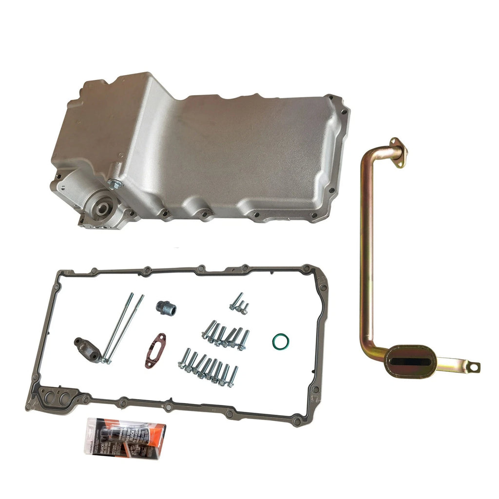 Aluminum Oil Pan for Chevy BBC SBC GM LS1 LS2 LS3 LS6 (Fits 302-1)