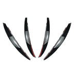 Front Bumper Splitter Fins Spoiler Canards for Mercedes Benz C-Class (2022-2023)