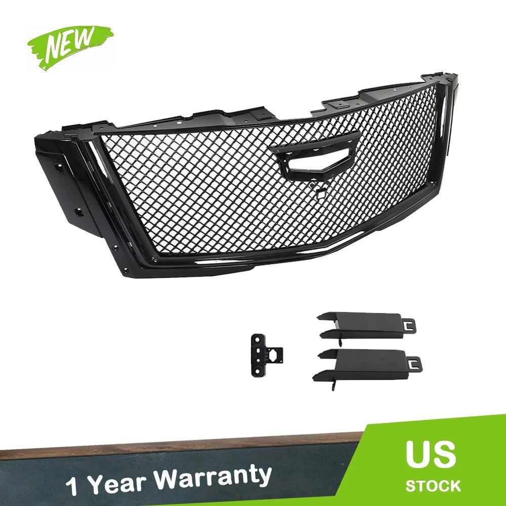 Honeycomb Mesh Front Bumper Grille for Cadillac Escalade (2015–2020) Black