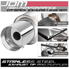Stainless Catback Exhaust System for Mitsubishi Galant 2.4L (1999–2003)