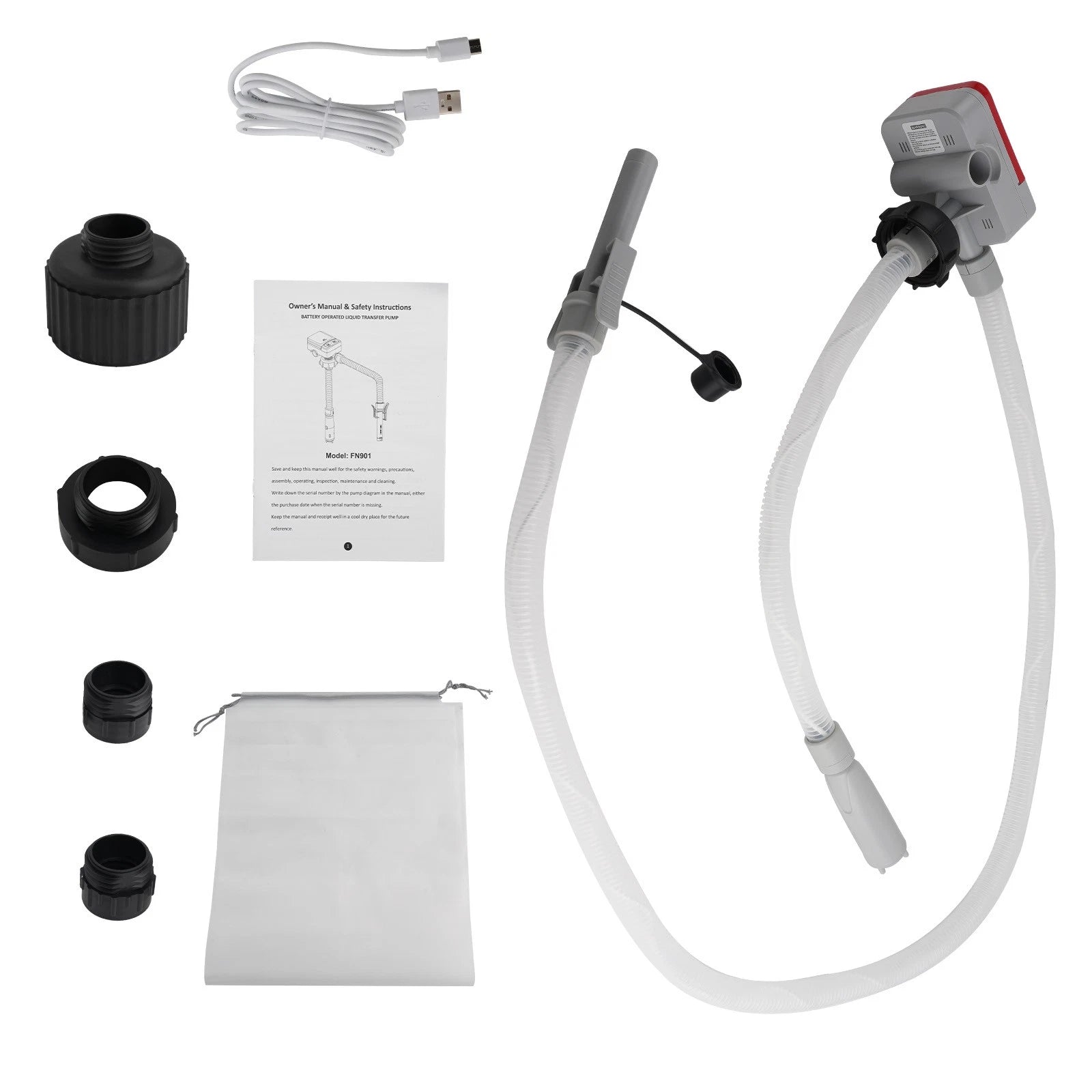 Fuel Transfer Pump 2.4 GPM for 2006 TRFA01-XL with Intake Hose & Adapter