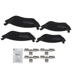 Set of 4 Rear Ceramic Brake Pads for Chrysler Aspen Dodge Durango Ram 1500 (2003–2010)