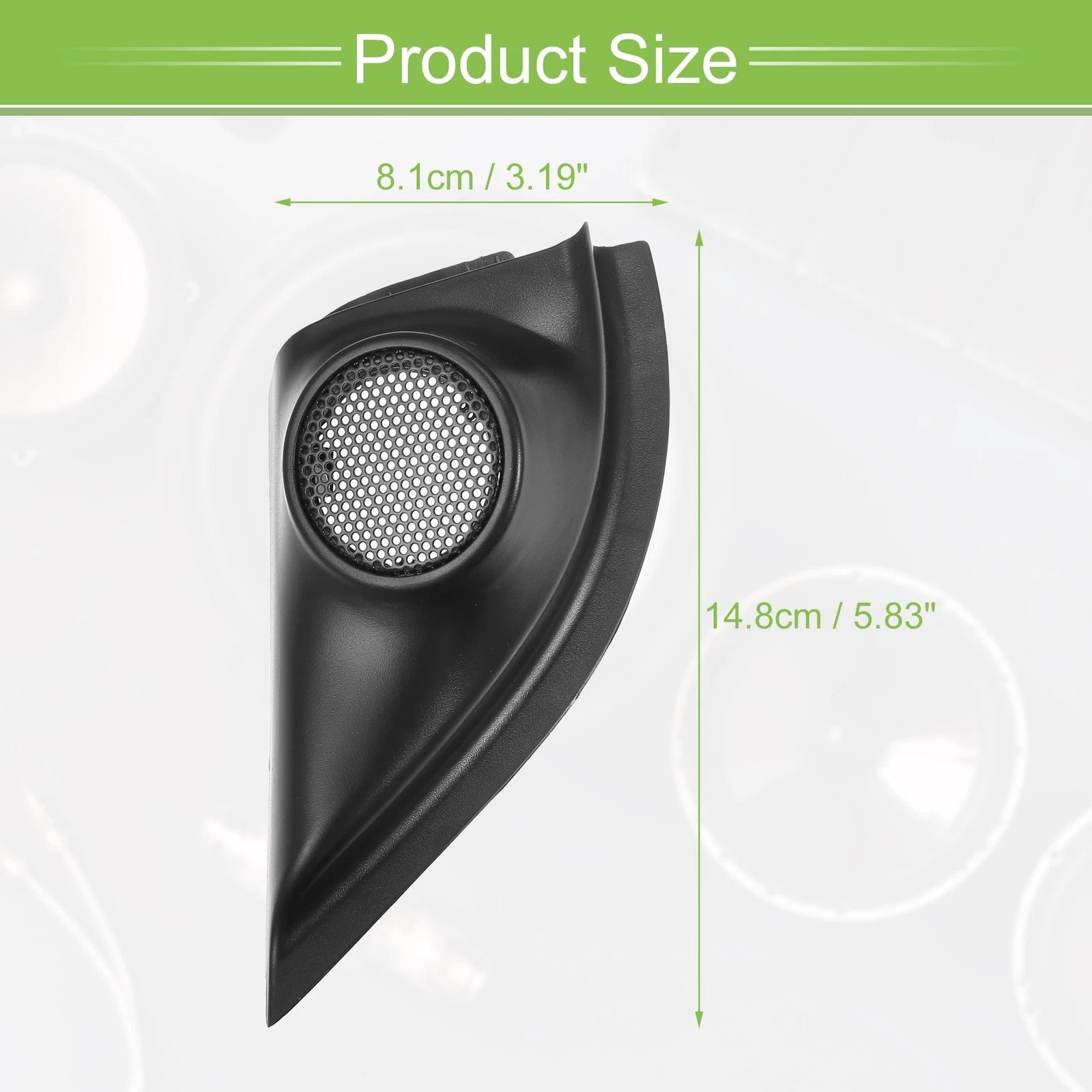 Pair A Pillar Door Tweeter Speaker Cover Trim for Honda Vezel HR-V (2014)