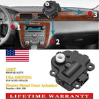 Heater Air Blend Door Actuator for Chevrolet Impala Corvette (2000–2013)