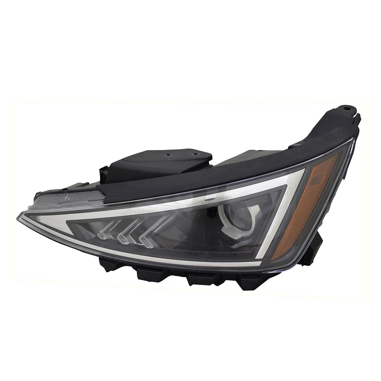 Replacement Driver Side Halogen Headlight Assembly w/o LED for Toyota Corolla (2014–2018)