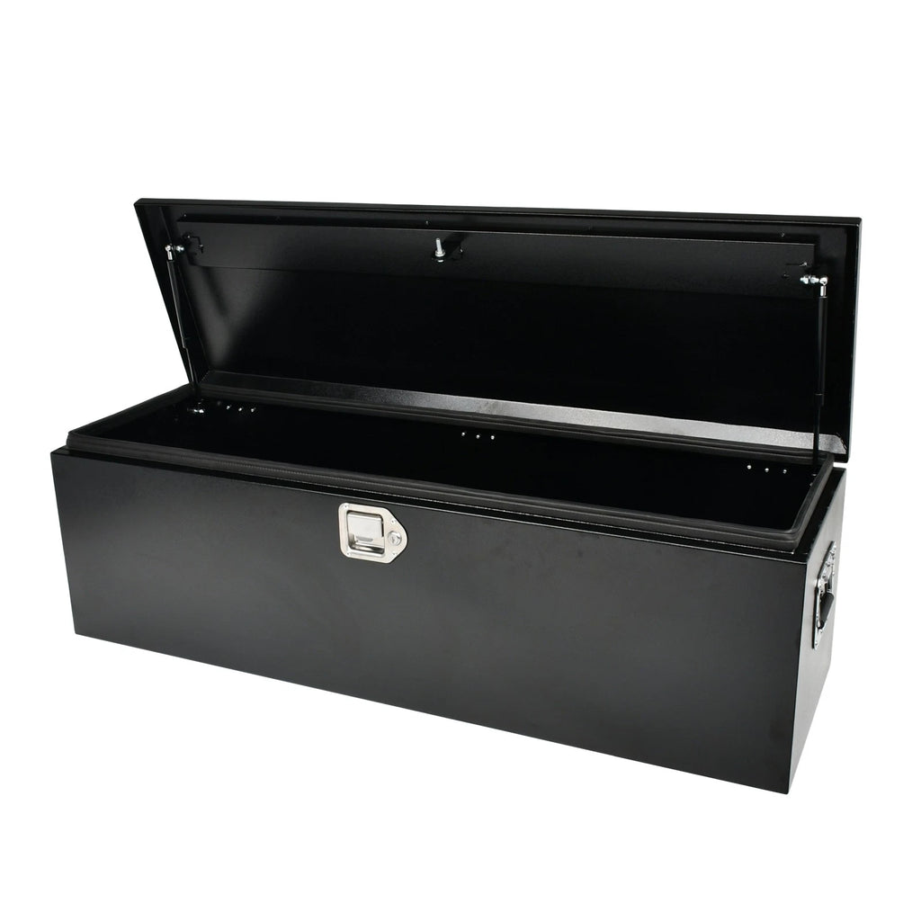 Tool Box for Pickup Truck (48"X15"X15", Black Steel)