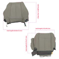 Leather Seat Cover Set for Ford Expedition (2007–2014) Camel Gray