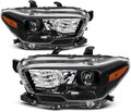 Halogen Headlights Assembly Front Pair for Toyota Tacoma (2016–2023)