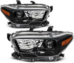 Halogen Headlights Assembly Front Pair for Toyota Tacoma (2016–2023)