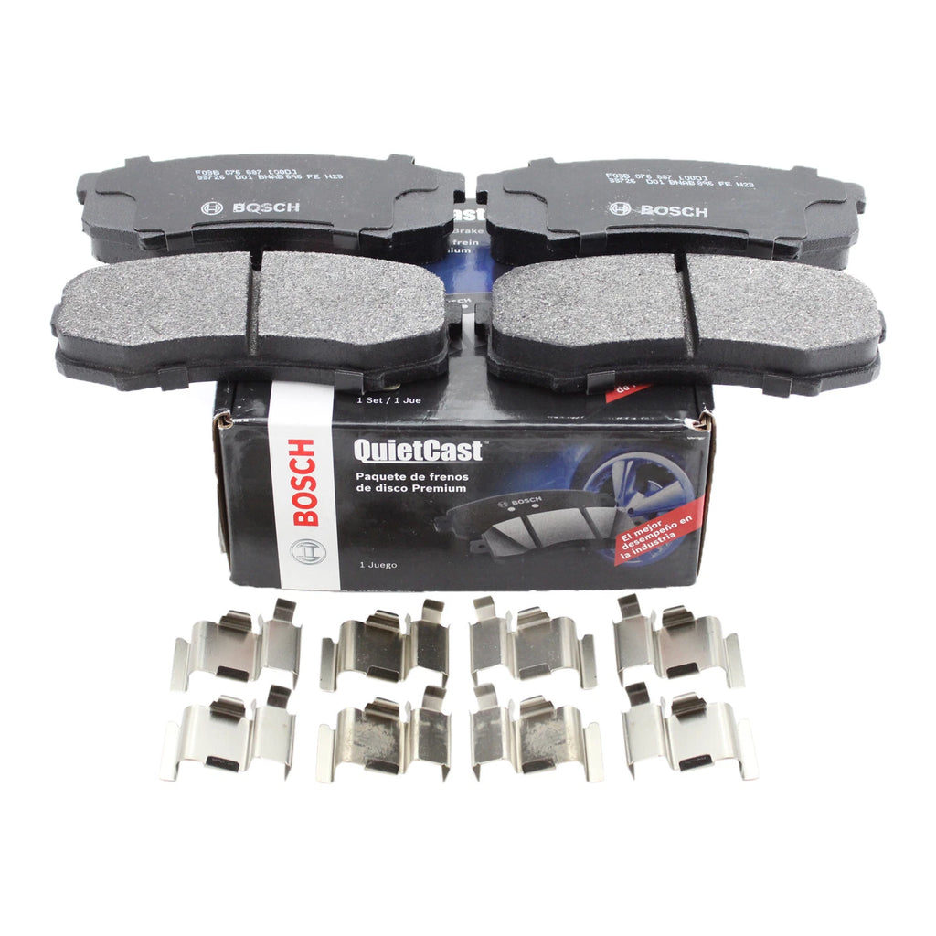 Set of 4 Bosch QuietCast Rear Semi-Metallic Brake Pads for GX460 GX470 4Runner Sequoia (2003–2021)