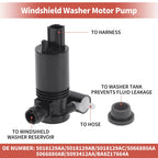 Windshield Washer Pump w/Grommet for Ford Edge (No. 5018129AA)