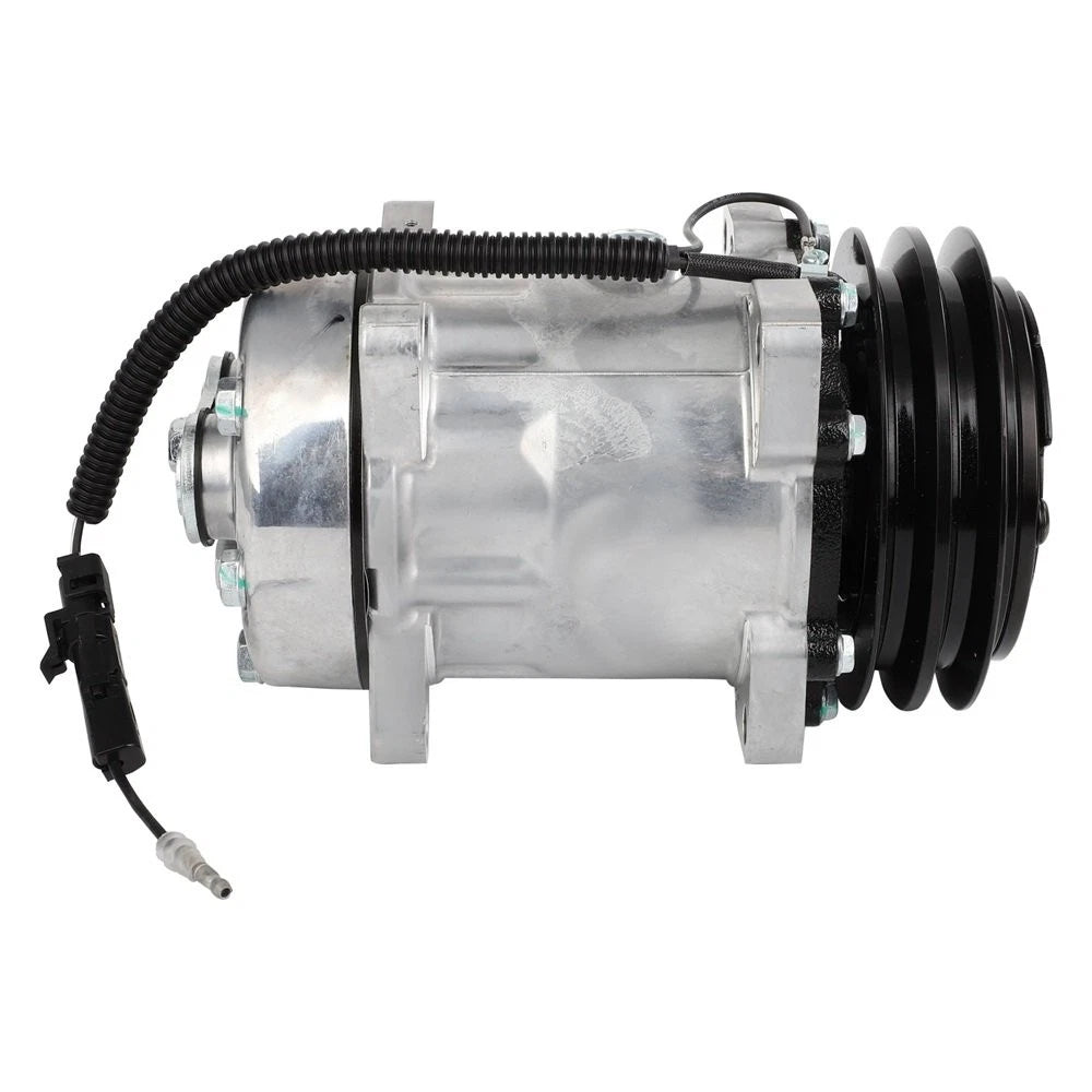 A/C Compressor with 2 Grooves Pulley FLX7 Type CO for