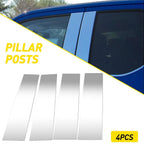 Set of 4 Chrome Pillar Posts for Ford F150 (2004–2014)