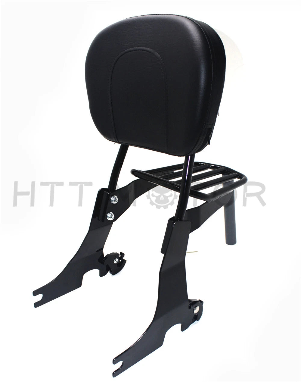 Detachable Sissy Bar Backrest & Luggage Rack for Harley Sportster (1994–2003)