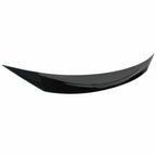 Gloss Black Front Hood Bumper Upper Trim Nose Cover for Honda Civic Si (2016–2021)