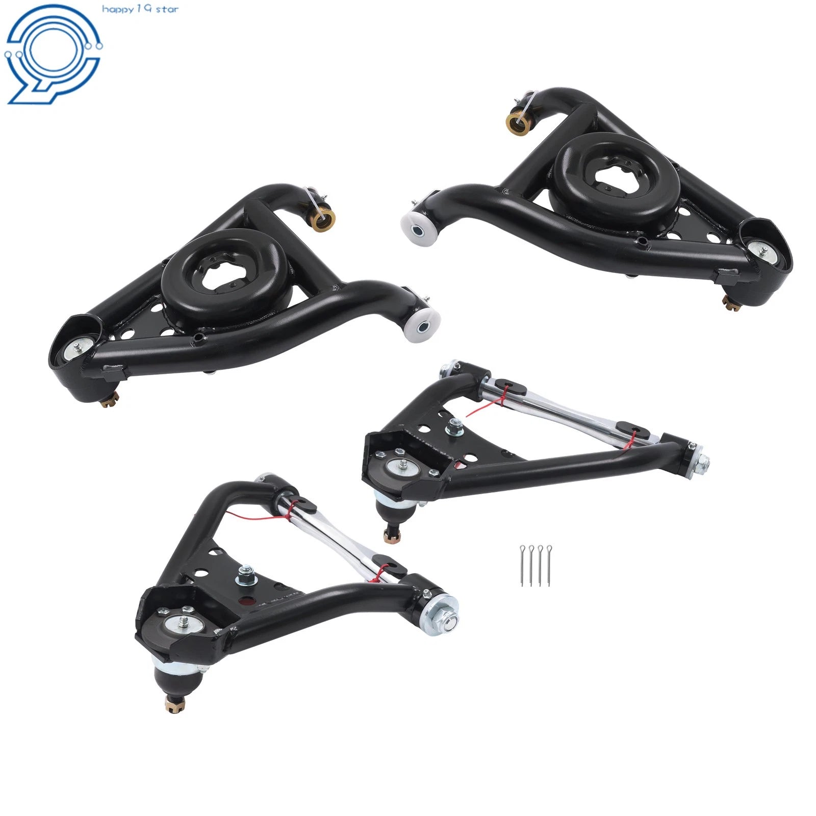 Set of 4 Control Arms for Oldsmobile Omega (1973–1974)