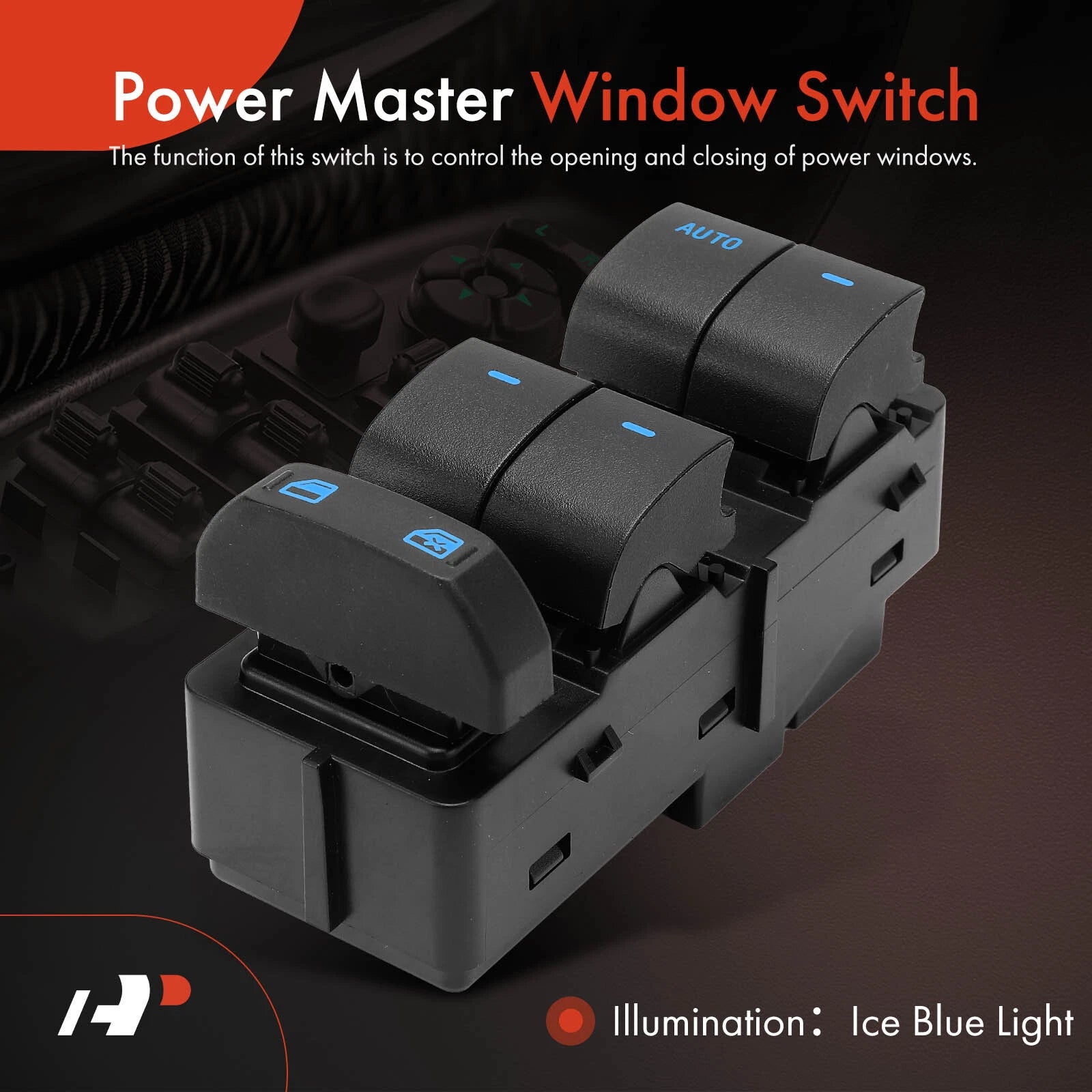 Front Left Power Window Switch for Ford F-150 (2009-2010)