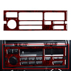 1pc Red Wood Grain Radio CD Panel Trim for BMW 3 Series E36 (1994–1996)