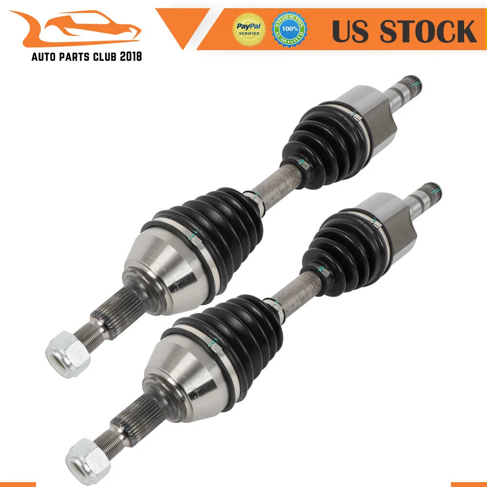 Pair CV Axles for Saab 9-3, 9-3X (2003–2011) 2.0L