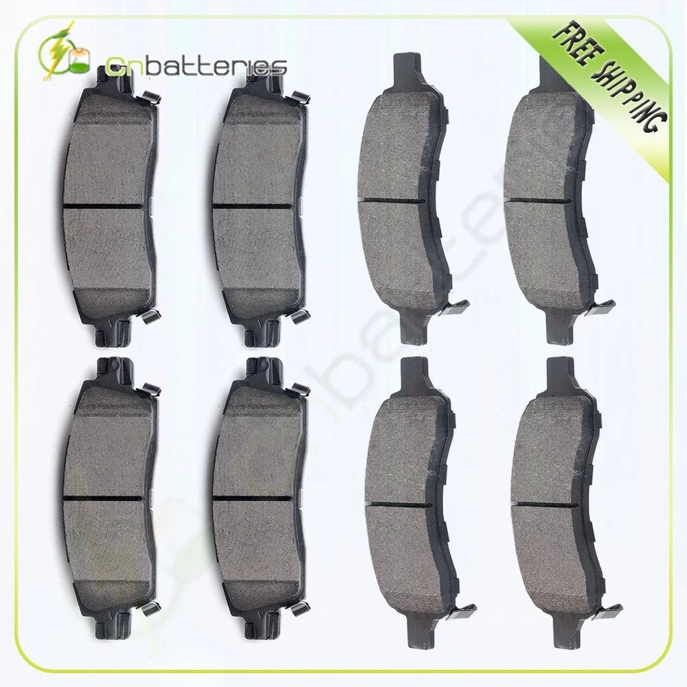 Front & Rear Brake Pads for Buick Enclave (2008–2017)