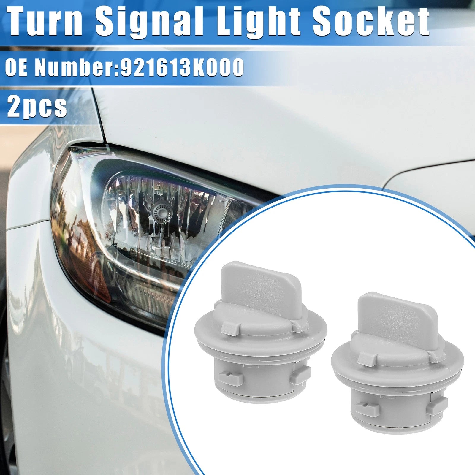2X Turn Signal Light Socket No.921613K000 for Hyundai Veracruz (2007–2012)