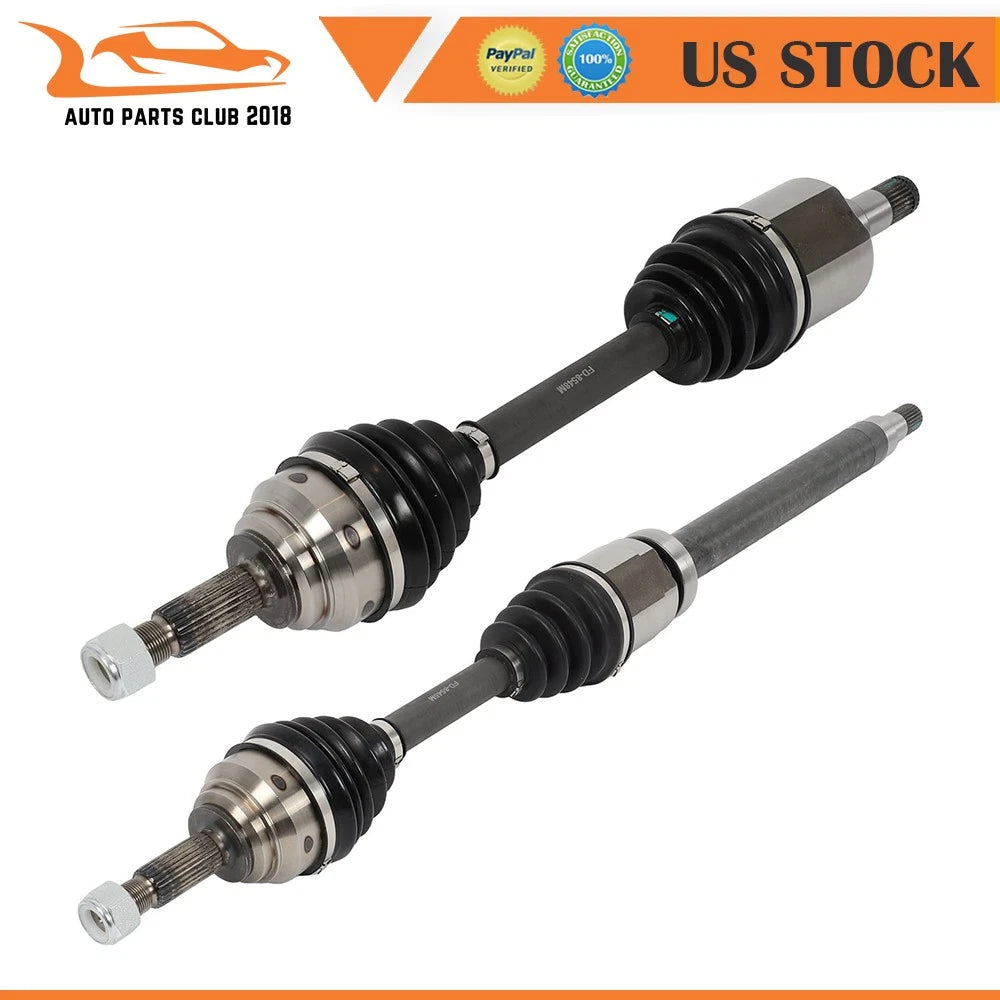 Pair CV Axles for Ford Fiesta 1.6L (2014–2019) - Manual Transmission