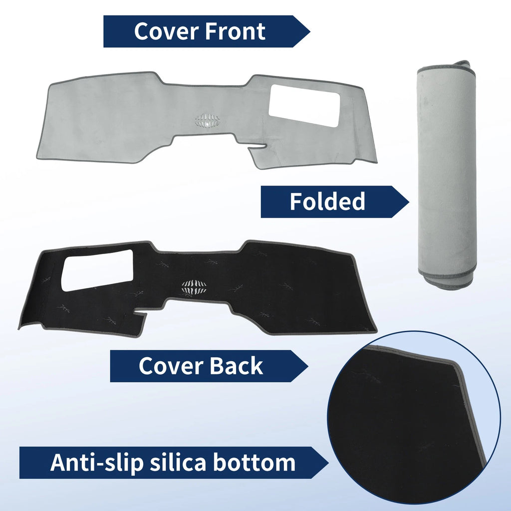 Dash Cover for Mazda CX-60 (2024–2026) HUD Flannel Gray