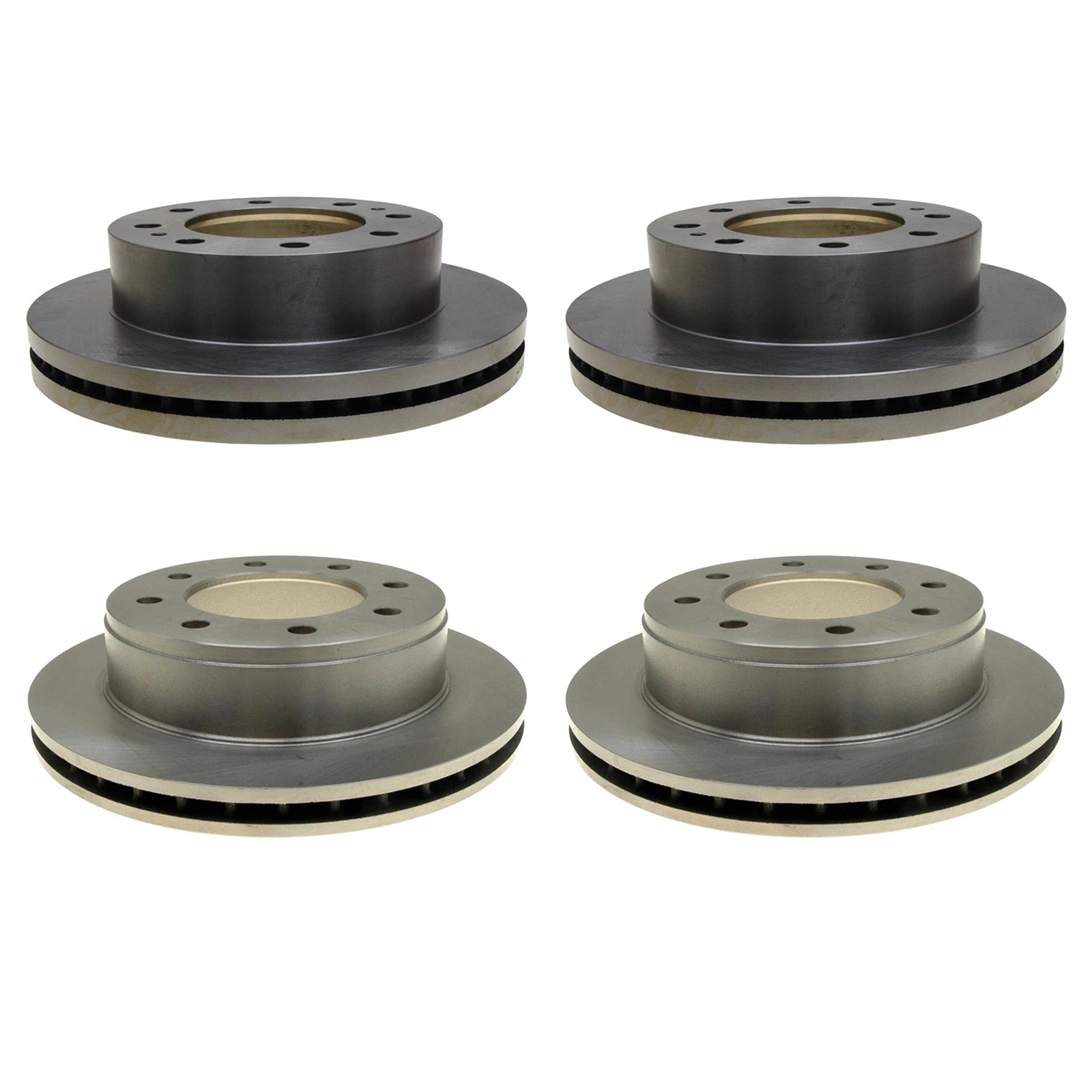 ACDelco Silver Brake Kit Disc Rotors Set of 2 for Savana 3500