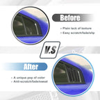 2pcs Window Louvers Air Vent Scoop Shades Cover for Dodge Charger (2011–2021)