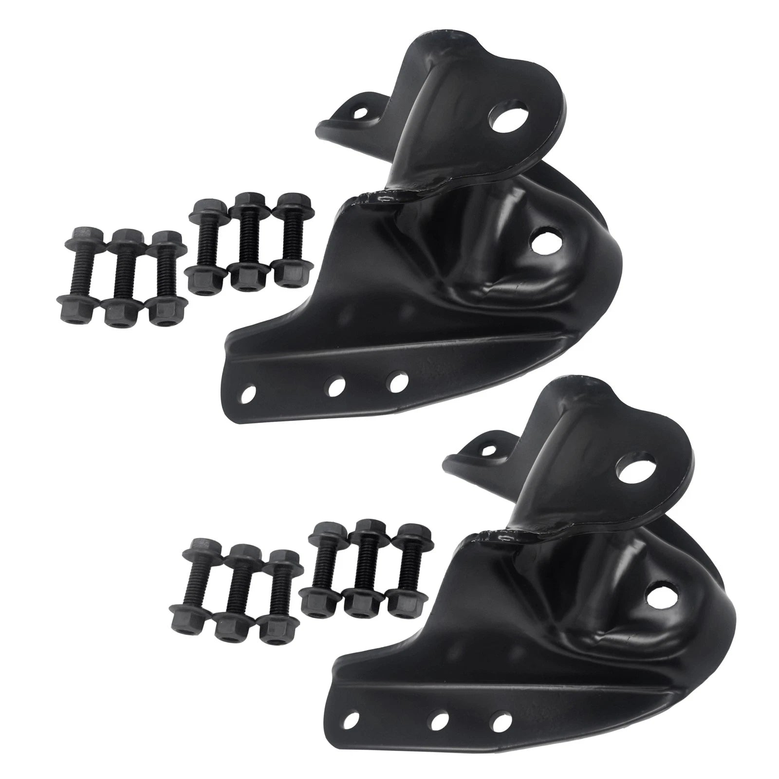 Pair Rear Leaf Spring Forward Shackle Bracket for Ford F250 (1983–1997) 722013