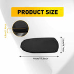 Black PU Leather Armrest Cover Pad for Toyota RAV4 (2019–2025)