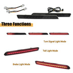 Smoke Red LED Rear Bumper Fog Brake Signal Light for Toyota Sienna (2021–2026)