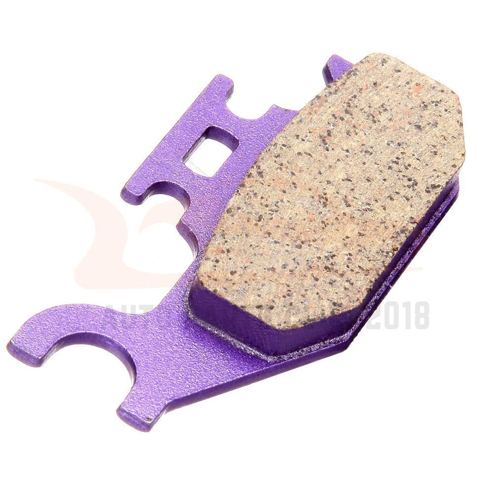 Front & Rear Carbon Fiber Brake Pads for Yamaha Rhino 660 (2004–2007)