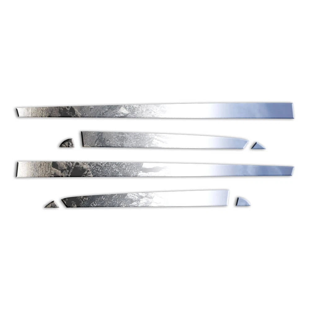 Diamond Grade 8pc Stainless Steel 2 1/2" Lower Accent Trim for 11-15 Kia Optima