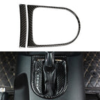 Interior Gear Shift Panel Cover Trim for Ford Mustang (2015–2019) Carbon Fiber