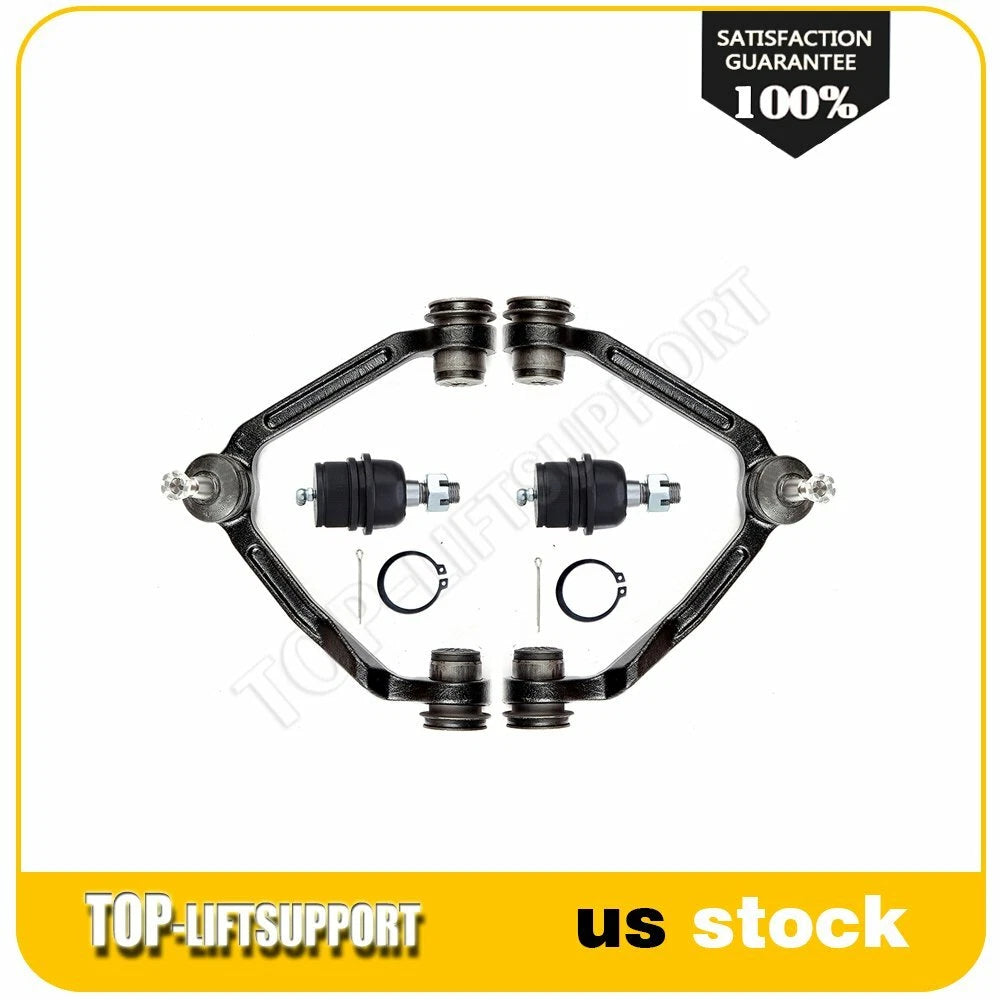 Set of 2 Front Upper Lower Control Arm Ball Joints for Ford Expedition F-150 F-250 4WD