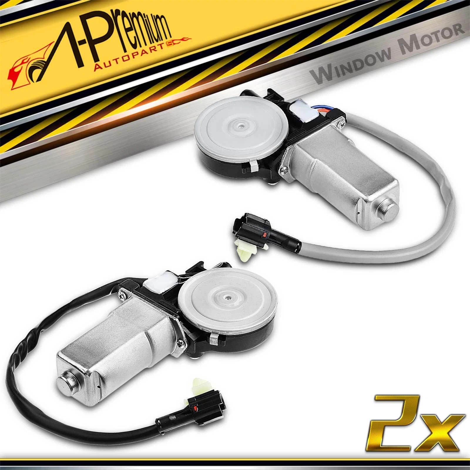 2X Window Motor for Kia Sorento (2003–2009) Sedona (2002–2005)
