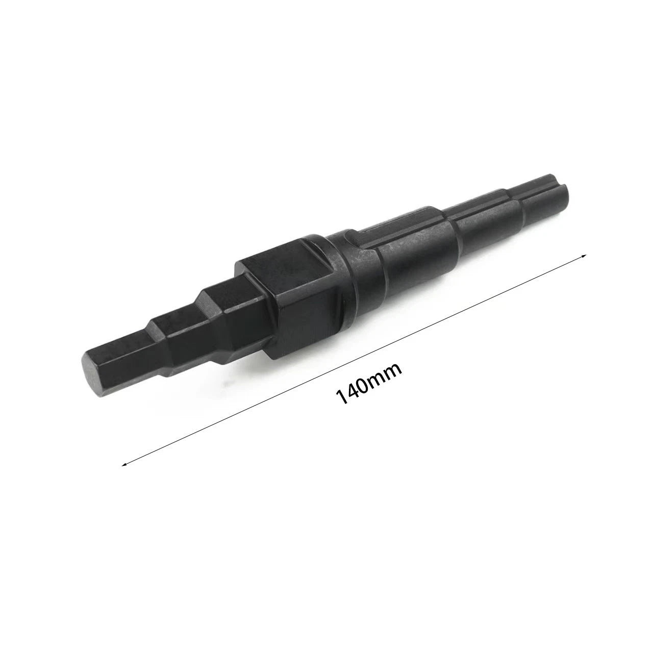 Steel Hex Key Adapter for Straight Ratcheting Wrench (Automotive Mechanic)