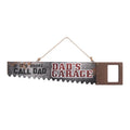 Decorative Metal Hand Saw for Home Decor (28" x 7")