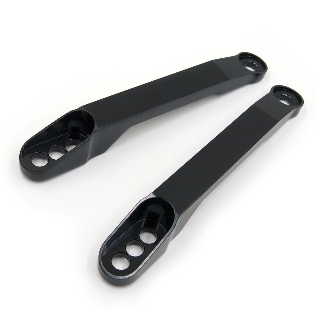 CNC Lowering Links for Kawasaki ZX14R (2006–2012) Gloss Black