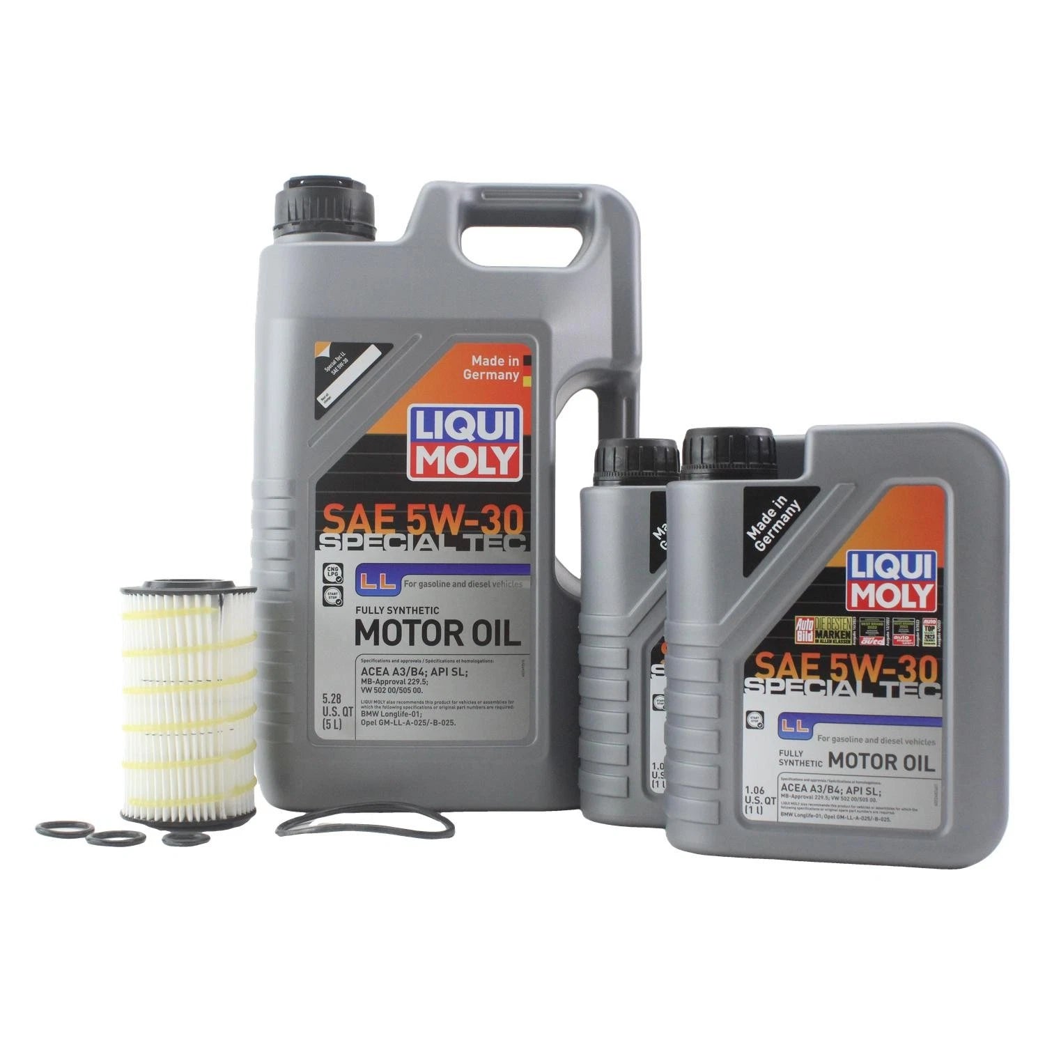 Liqui Moly Special Tec LL 5W-30 Oil Change Kit for Mercedes M272 (2004–2010)