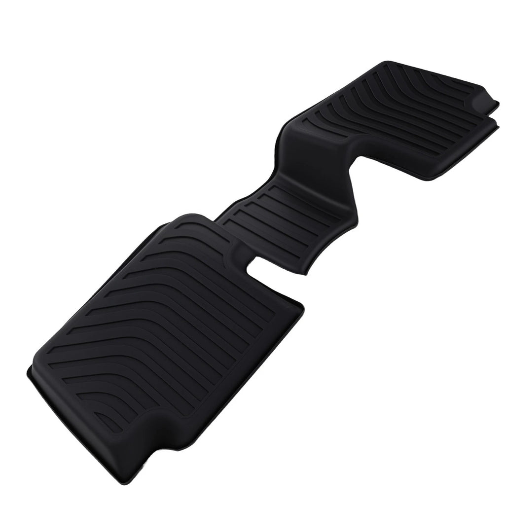 Set of 4 Black TPE Rubber Floor Mats for Jeep Cherokee (2015–2023)