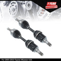 Set of 2 Front CV Axle Shaft Assemblies for Toyota 4Runner (2003–2022)
