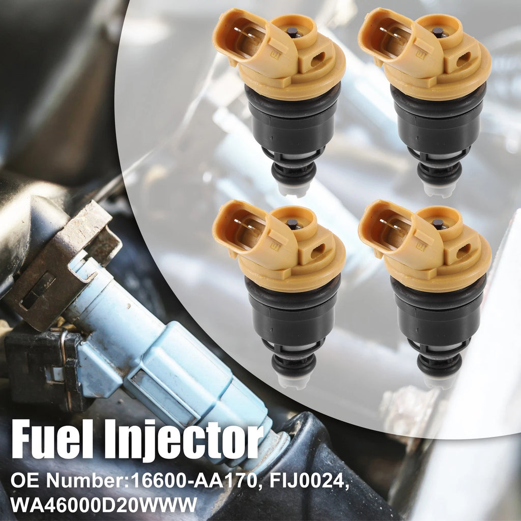 Set of 4 Fuel Injectors for Subaru Forester Impreza 2.5L Turbo (2004–2006)